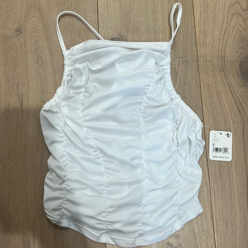 White Free People Crop top